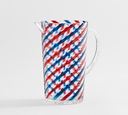 Americana Stripe Outdoor Pitcher