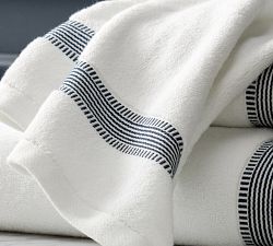Brandon Maxwell Cortland Grosgrain Towels