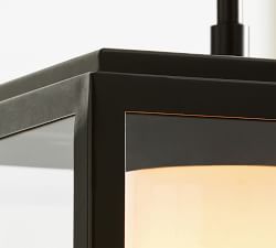 Laine Milk Glass Indoor/Outdoor Pendant (9")
