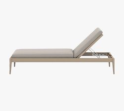 Punta Mita Teak Outdoor Single Chaise Lounge