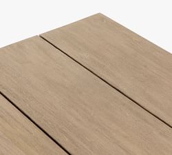 Punta Mita Teak Square Outdoor Bar Height Table (36")