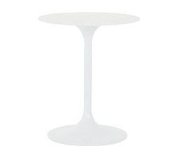 Collier Round Metal End Table