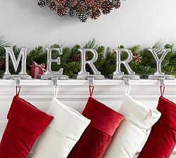 Merry Stocking Holders Set