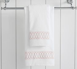 Monique Lhuillier Margaux Embroidered Towel