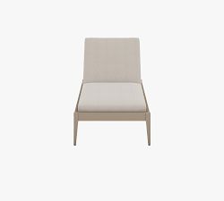Punta Mita Teak Outdoor Single Chaise Lounge