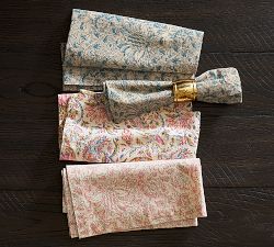 Roman Numeral Napkin Rings, Set of 4