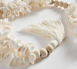 Shell Garland with Beads
