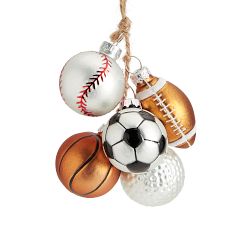 Sports Cluster Ornament