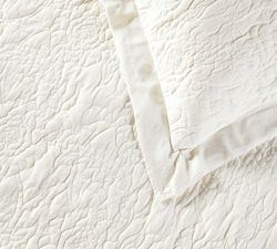 Velvet Floral Quilted Sham