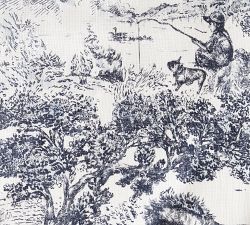 Brandon Maxwell Groveland Toile Reversible Table Throw