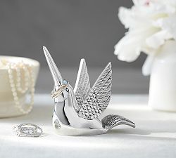 Conservatory Metal &amp; Glass Ring Holder