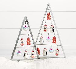 Galvanized Ornament Trees