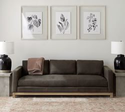 Graphite Banana Leaf  by The Artists Studio