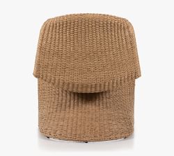 Pottery Barn Encinitas Wicker Lounge Chair - Thumbnail 4