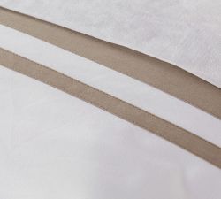 Parker Organic Percale Duvet Cover