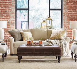 Alpine Toile &amp; Plaid Reversible Pillow Cover