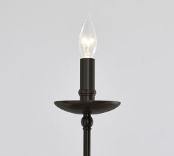 Lucca Iron Linear Chandelier (60")