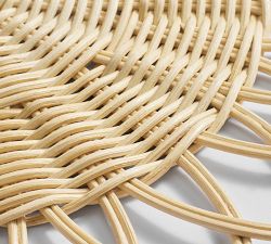 Open Weave Handwoven Rattan Charger