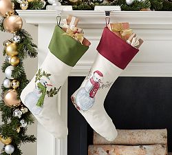 Snowman Stocking