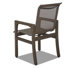 Tropez Faux Teak Dining Chair, Set of 2, Shadow