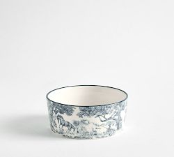 Brandon Maxwell Groveland Toile Pet Bowl