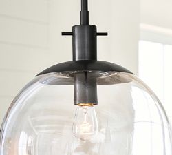 Caufield Glass Globe Pendant (12")