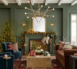 Stewart Plaid Cut Glass Hurricane Candle Holder