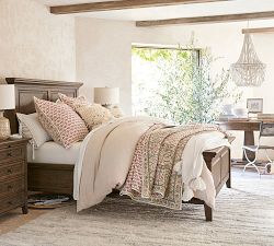 Francesca Wood Bead Chandelier (23")