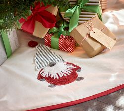 Gnome Crewel Tree Skirt