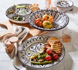 Marrakesh Outdoor Melamine Sectioned Serving Platter