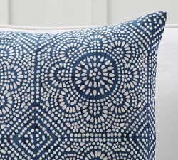 Mosaic Navy Pillow Cover Set