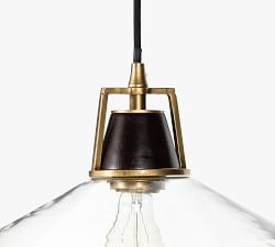 Skylark Glass Pendant (14")