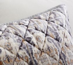 Sonja Ikat Velvet Print Sham