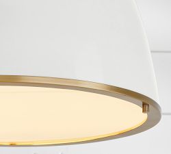 Valerie Outdoor Metal Pendant (18")