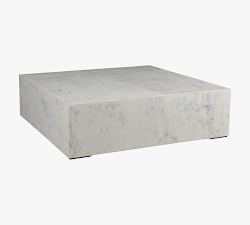 Villa Square Marble Coffee Table (40")