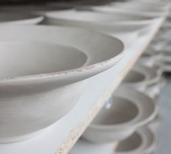 Pre-glaze detail view