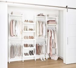 Essential Reach-In Closet by Hold Everything, 8' Hanging System with Shoe Storage​