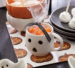 Gus the Ghost Stoneware Mugs - Set of 4