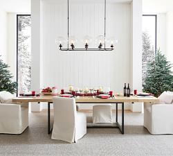 Maisie Glass Globe Chandelier (53")