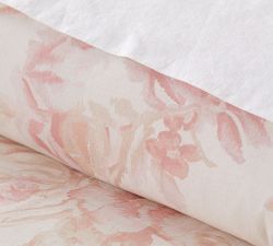 Monique Lhuillier Rose Bouquet Floral Print Cotton Quilt &amp; Shams