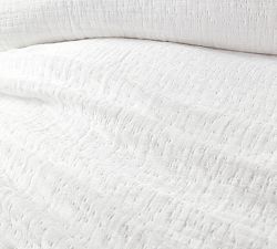 Neely Textural Cotton Coverlet
