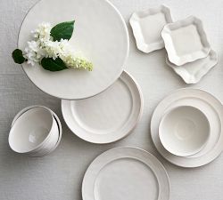 Cambria Handcrafted Stoneware Dinner Plates - Set of 4