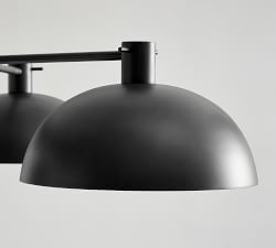 Caufield Metal 3-Arm Chandelier (32")