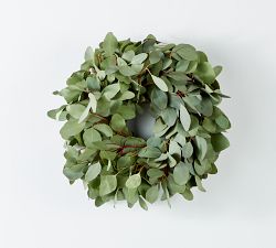 Fresh Silver Dollar Eucalyptus Wreath &amp; Garland