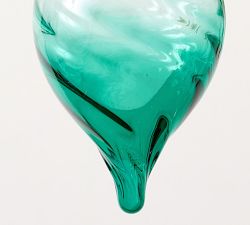 Glass Ombre Finial Ornament