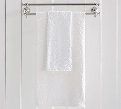 Isaac Floral Sculpted Bath Towel