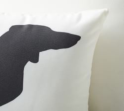 It's Been So Long Dog Lumbar Outdoor Pillow