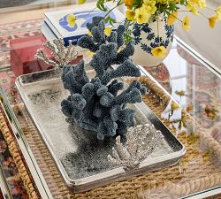 Silver Coral Tray
