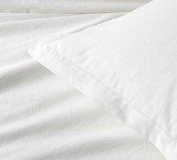 Spencer Washed Organic Percale Sham