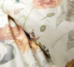 Cara Sunflower Organic Percale Duvet Cover